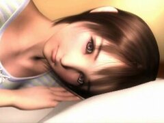 Slepping anime girl obtiene puesta. Chica de anime slepping conseguir puesta por su novio